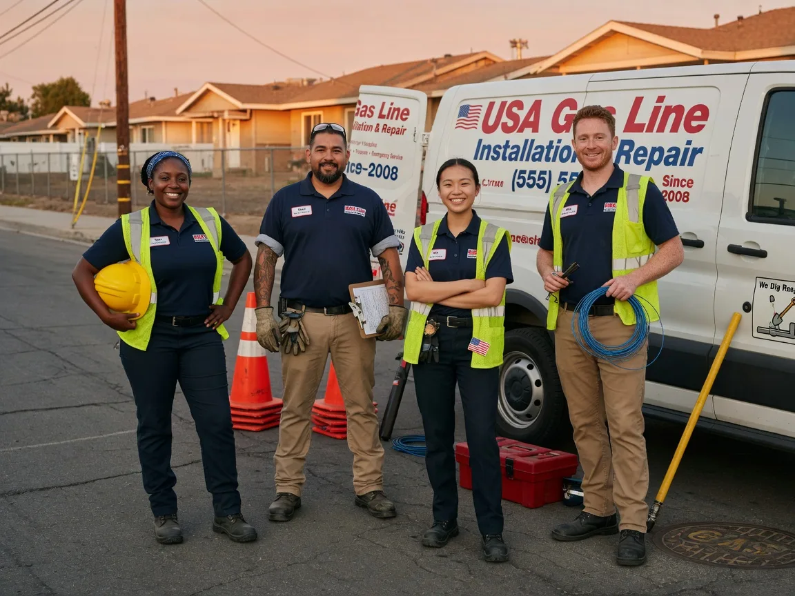 Gas Line Installation company in Meadow, UT